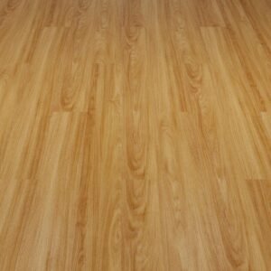 SPC vinilne plošče – ​​zlati hrast s 5 mm podlogo za talne obloge AC5 na klik